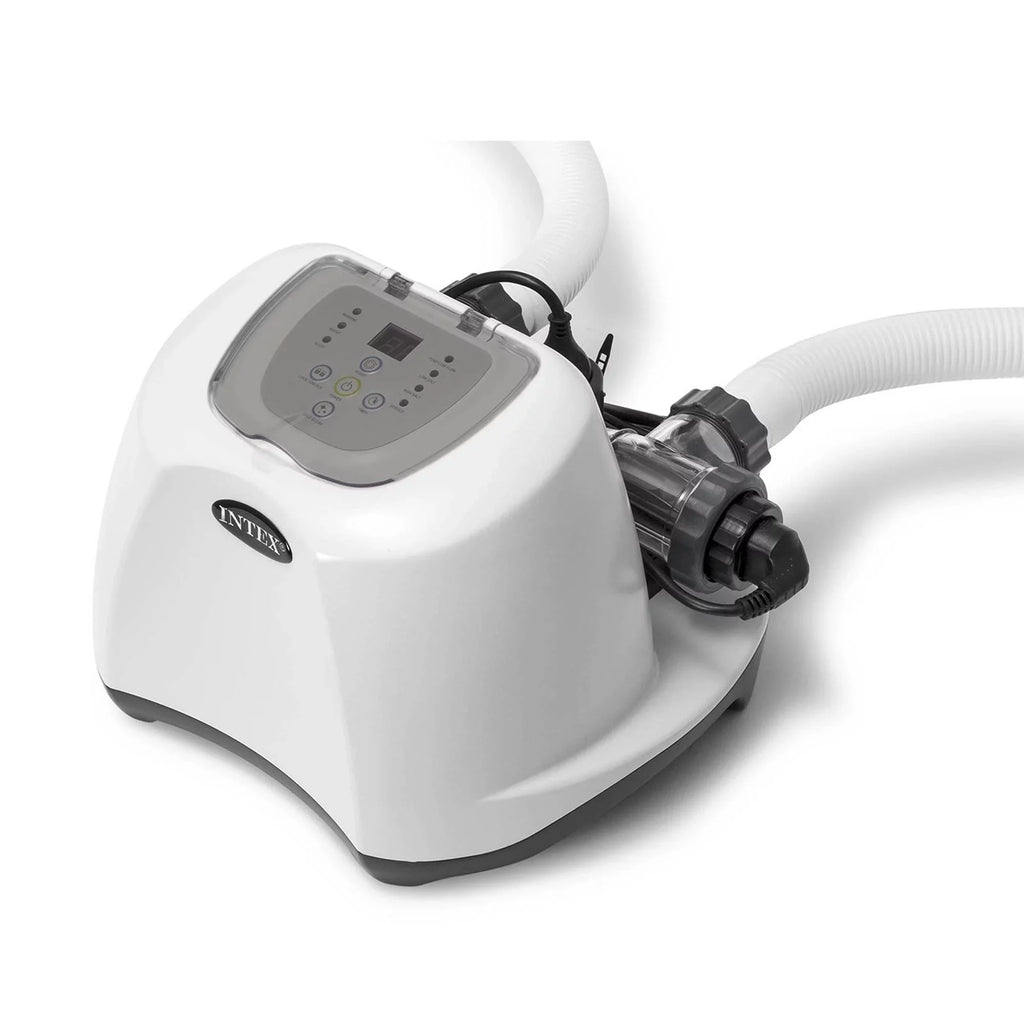 Intex 2100 GPH Pool Sand Filter Pump w/Krystal Clear Saltwater System