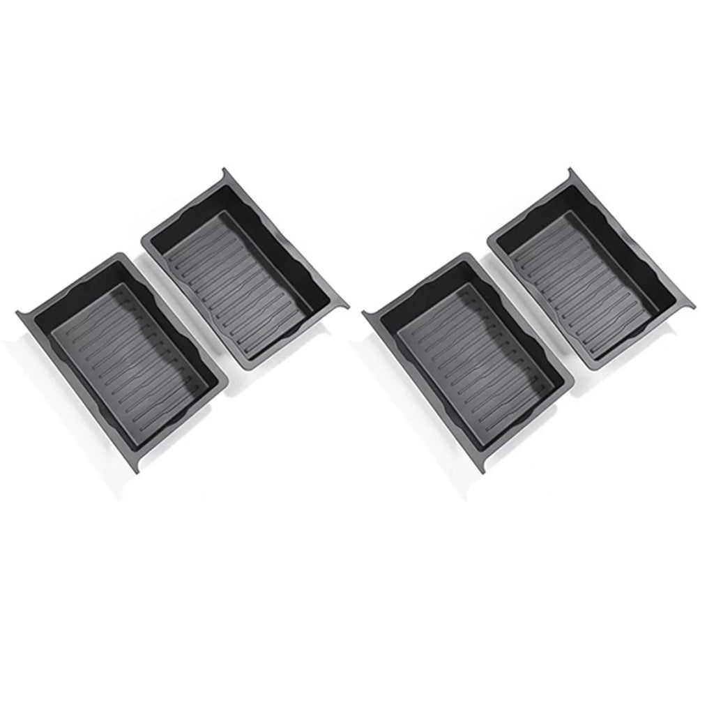 under Seat Storage Box Hidden Tray Durable Underseat Organizer Tray for Model Y