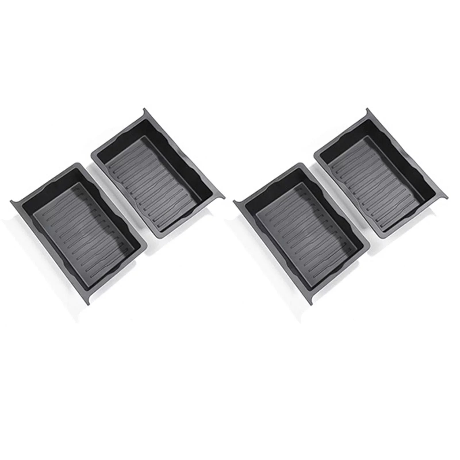 under Seat Storage Box Hidden Tray Durable Underseat Organizer Tray for Model Y
