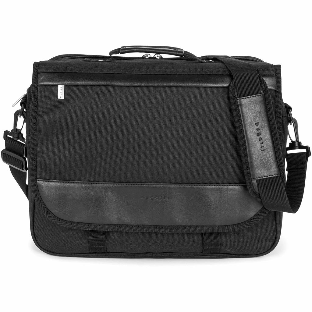 bugatti THE ASSOCIATE Carrying Case (Briefcase) for 15.6" Notebook; Black