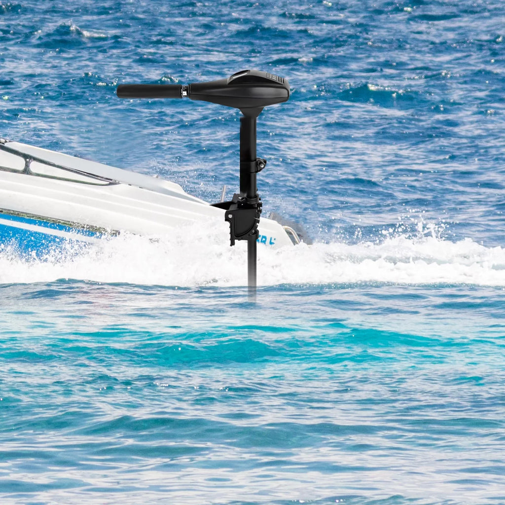 LOYALHEARTDY 58lbs Voltage-driven Outboard Motor Fishing Boat Engine Saltwater Brush Trolling Motor for Kayak Inflatable Boat