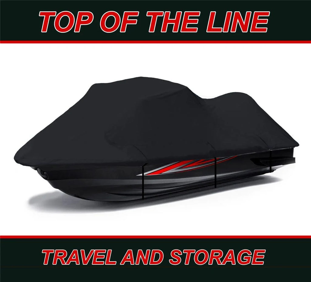 BLACK PWC 600D JET SKI Cover Compatible for Sea Doo Sea-Doo JET SKI RXT PWC COVER 2005 2006 2007 2008