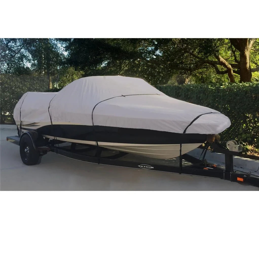 BOAT COVER Compatible for SMOKER CRAFT VOYAGER 14 1998-2014 STORAGE; TRAVEL; LIFT