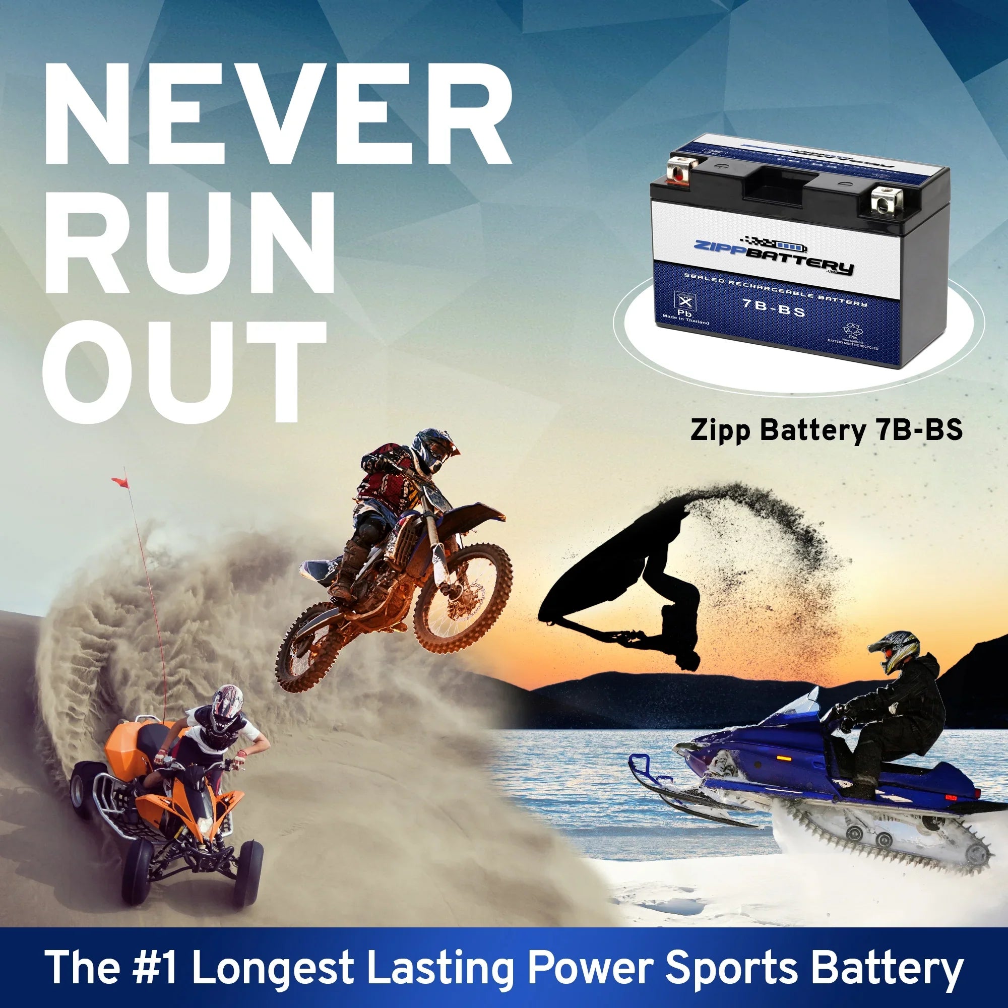 Yt7B-Bs High Performance - Agm Motorcycle Battery For 2008 Suzuki Drz400Sm