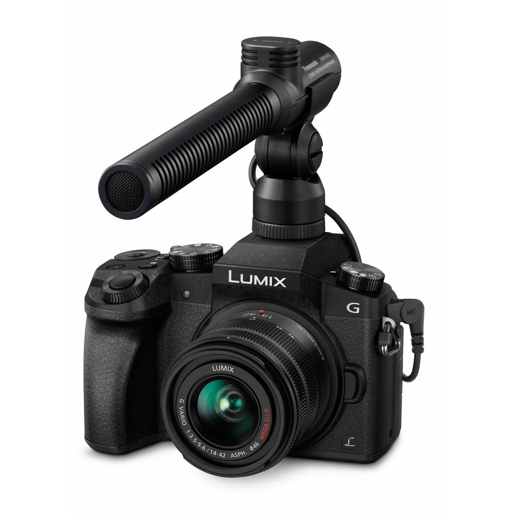 Panasonic Lumix G7 16 Megapixel Mirrorless Camera with Lens; 0.55"; 1.65" (Lens 1); 1.77"; 5.91" (Lens 2); Black