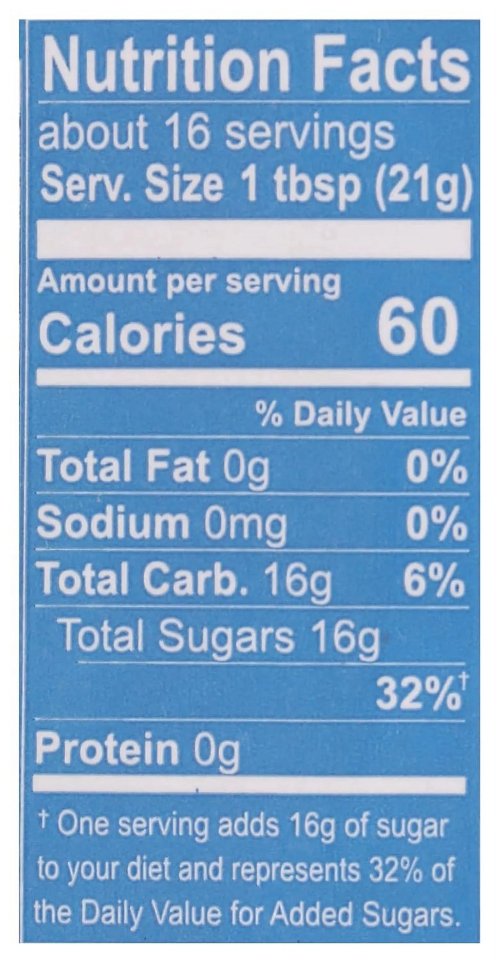 Organic Blue Agave; 11.75 Oz