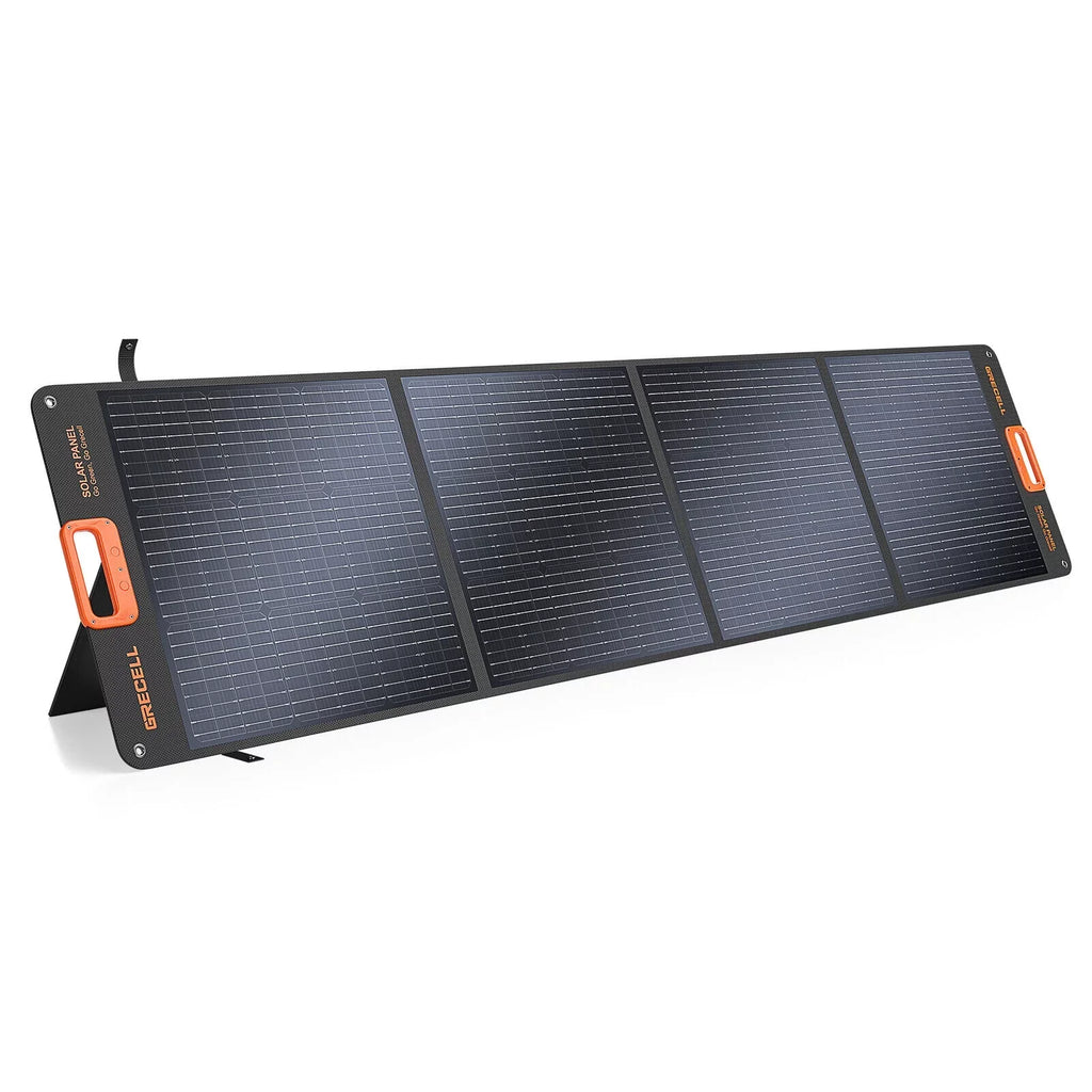 GRECELL 1000W Power Station + 200W Foldable Solar Panel Kits Set for RV Camping