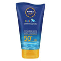 Nivea Sun SPF 50+ Kids Swim & Play 150ml - European Version NOT North American Variety - Imported from United Kingdom by Sentogo - SOLD AS A 2 PACK