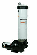 Rx Clear DE Element In-Ground Swimming Pool Filter System with 1 HP Pump