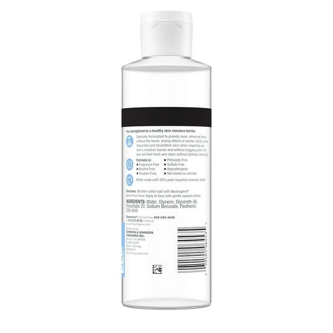 Neutrogena; Alcohol-Free Toner; 8 fl oz Pack of 2