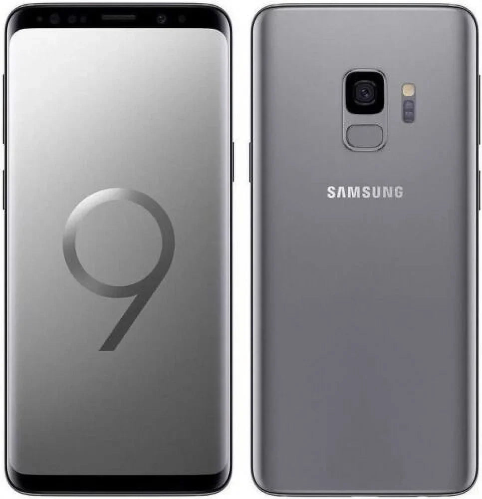 Restored Samsung Galaxy S9+ Dual Sim G9650/DS (Brazil/China Unlocked) 128GB Titanium Gray (Refurbished)