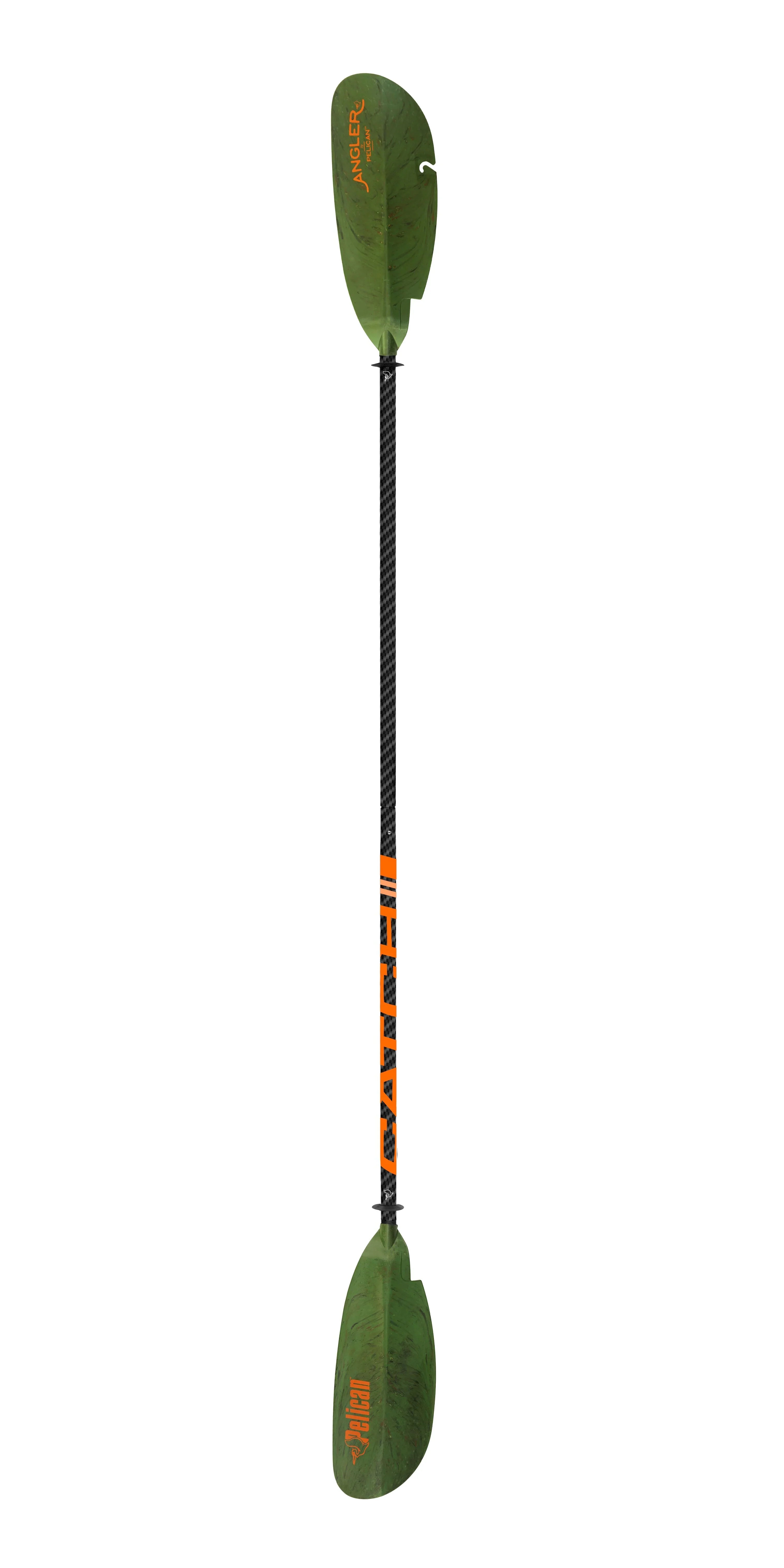 Pelican - The Catch Kayak Paddle - Adjustable Fiberglass Shaft - Lightweight Perfect for Kayak Fishing - 102.4 in - Olive Camo