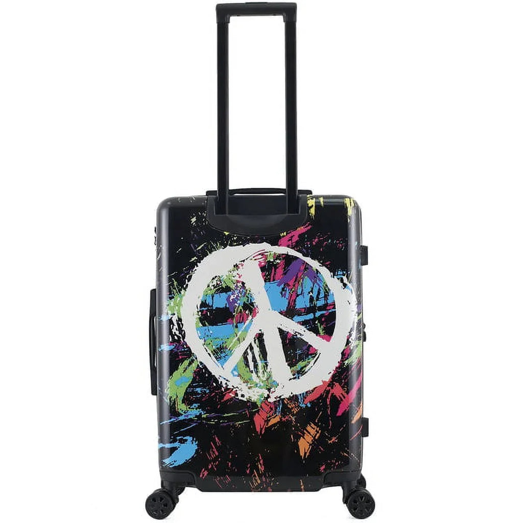 TUCCI Disegno - Coat Art Peace In The World 28-inch Large Hardside Luggage