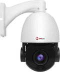 Anpviz 8MP PoE PTZ IP Surveillance Camera 20X Optical Zoom; PTZ IP Security Camera Outdoor Indoor with Mic/Audio; Person Vehicle Detection; IR Night Vision; Metal; Pan 360°/Tilt 90°; IP66 Fluidproof