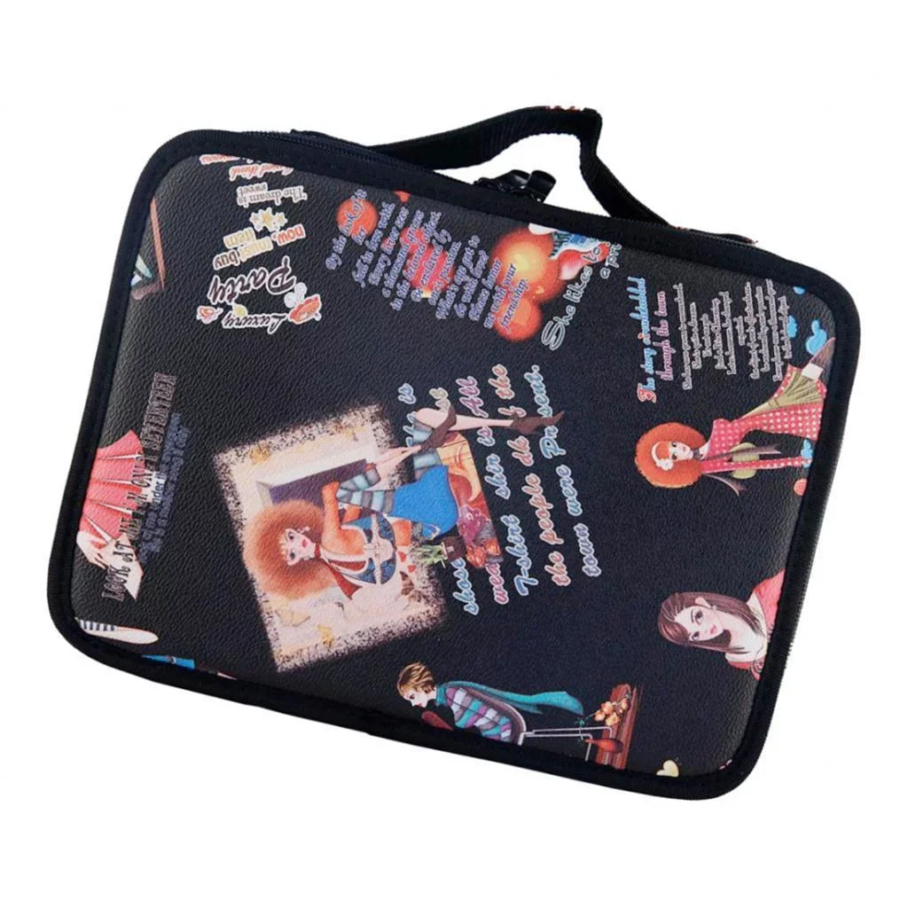 Hairdressing Tools Storage Carrying Case; Professional Multi-functional Hair Hairdresser Bag Large Mobile Beauty Cosmetics Organizer Holder
