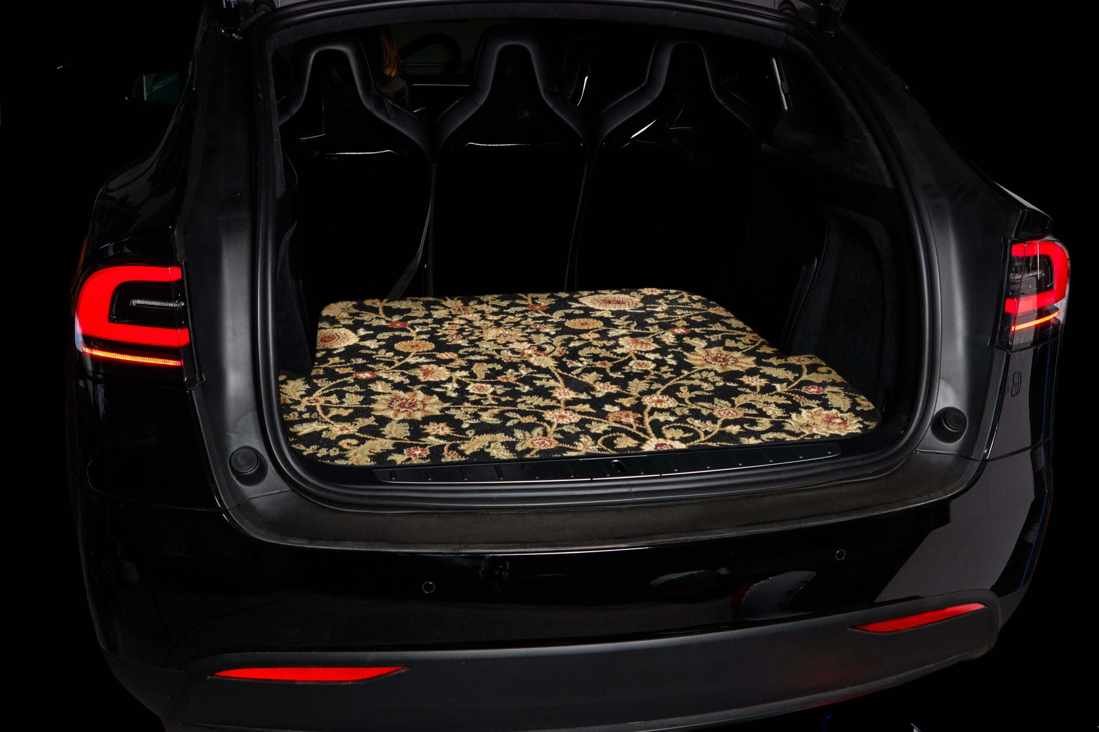 GGBAILEY Honda Accord Black Oriental Car Mats; Custom Fit for 2018 - Small Trunk / Cargo Carpet Car Mat