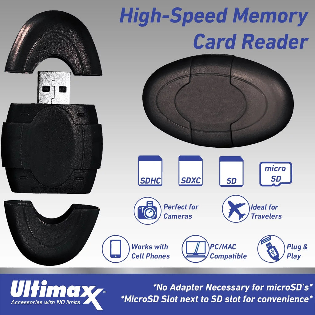 Ultimaxx Starter Sony ZV-1F Camera Bundle (White) - Includes: 64GB Ultra Memory Card; Replacement Battery; Protective UV Filter & More (15pc Bundle)