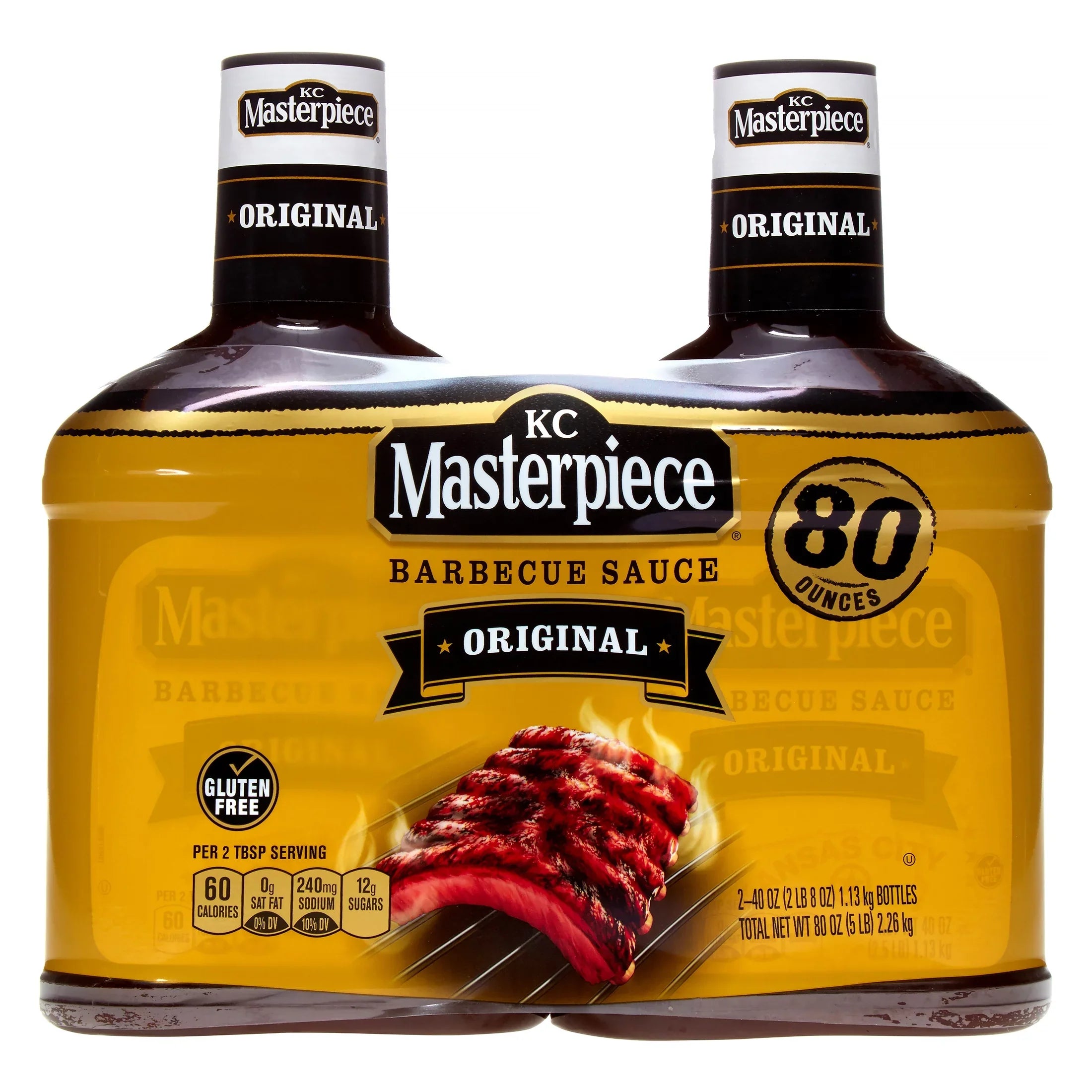 KC Masterpiece Barbecue Sauce; Original; 40 Oz; 2 Ct