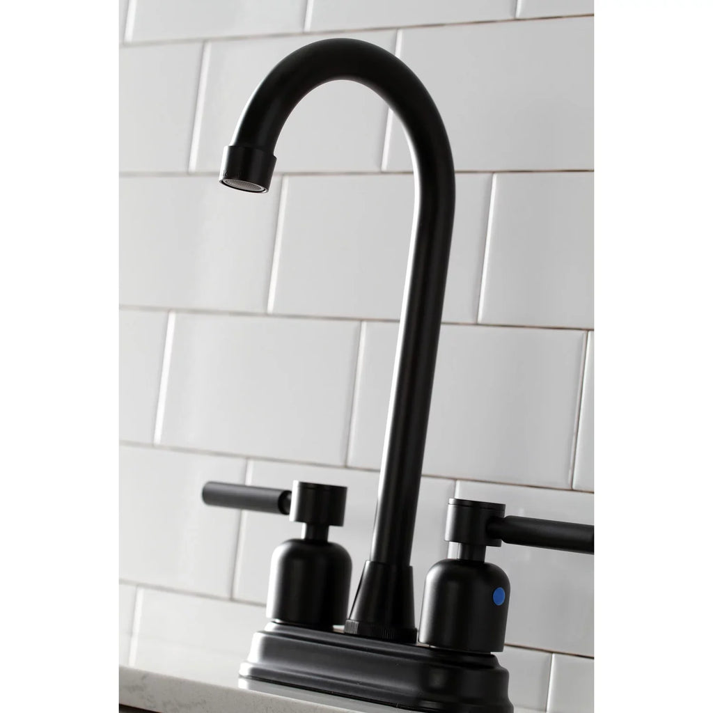 Kingston Brass KB8490DL Concord Bar Faucet; Matte Black