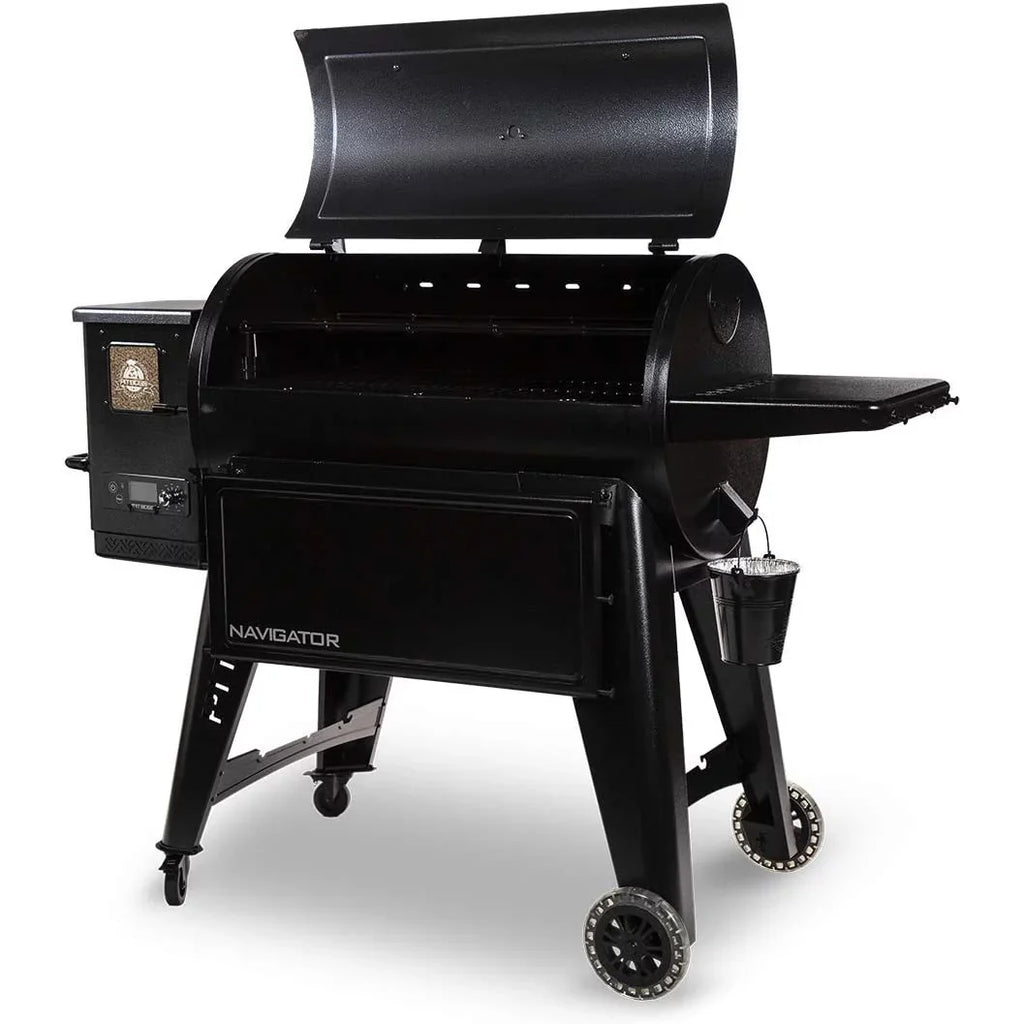 Dansons 262965 Navgator 1150 Pellet Grill, Black & Gray