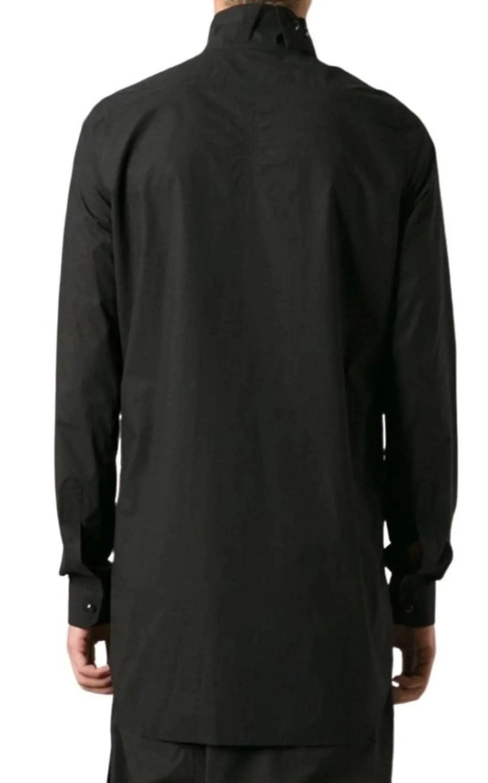 Black Cotton Island Shirt