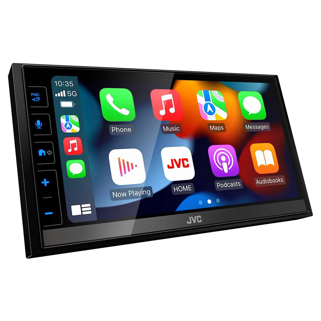 JVC KW-M780BT 6.8" Digital Media Receiver; Compatible With Apple CarPlay / Android Auto with Steering Wheel Interface