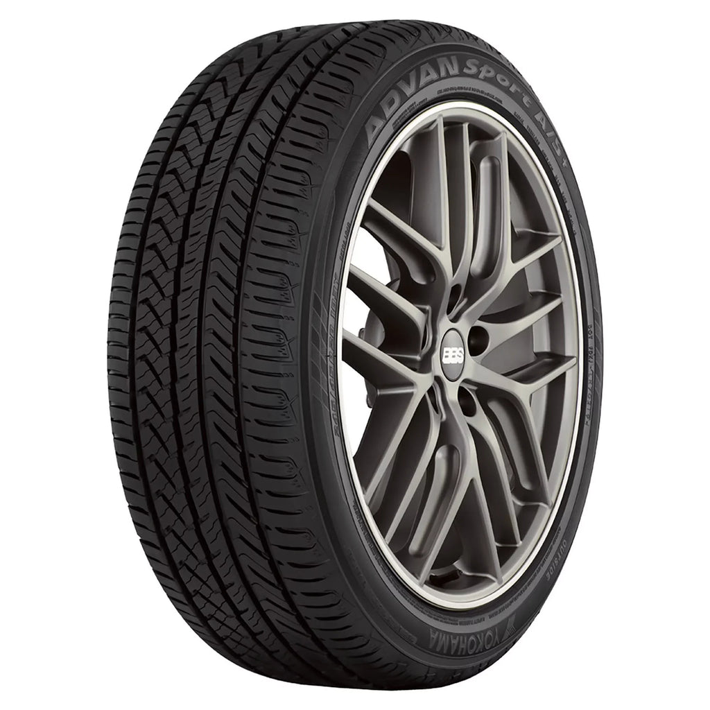 Set of 2 Yokohama Advan Sport A/S Plus 225/45R17 94W XL Tires Fits: 2017-19 Chevrolet Cruze Diesel; 2021 Toyota Corolla S