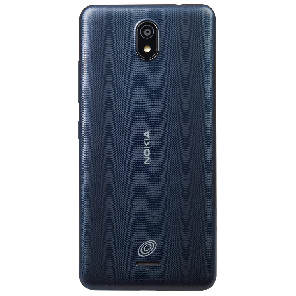 Total By Verizon Nokia C100; 32GB; Blue- Prepaid Smartphone [Locked to Total by Verizon]