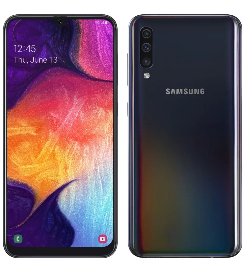 Samsung Galaxy A50; 64GB ; GSM Unlocked ; Black (Excellent Mint Condition; Used) 90 Day Warranty
