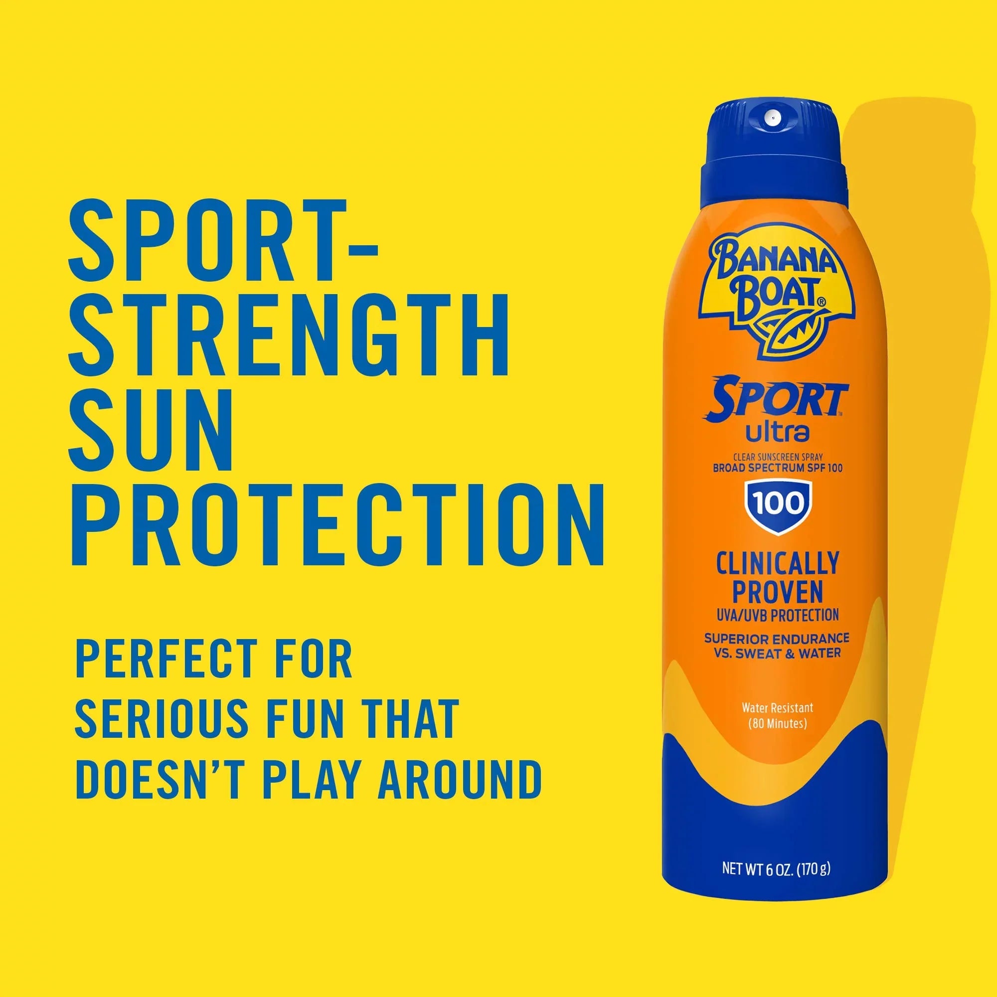 Banana Boat Sport Ultra SPF 100 Sunscreen Coat; 6oz | High SPF & Resistant