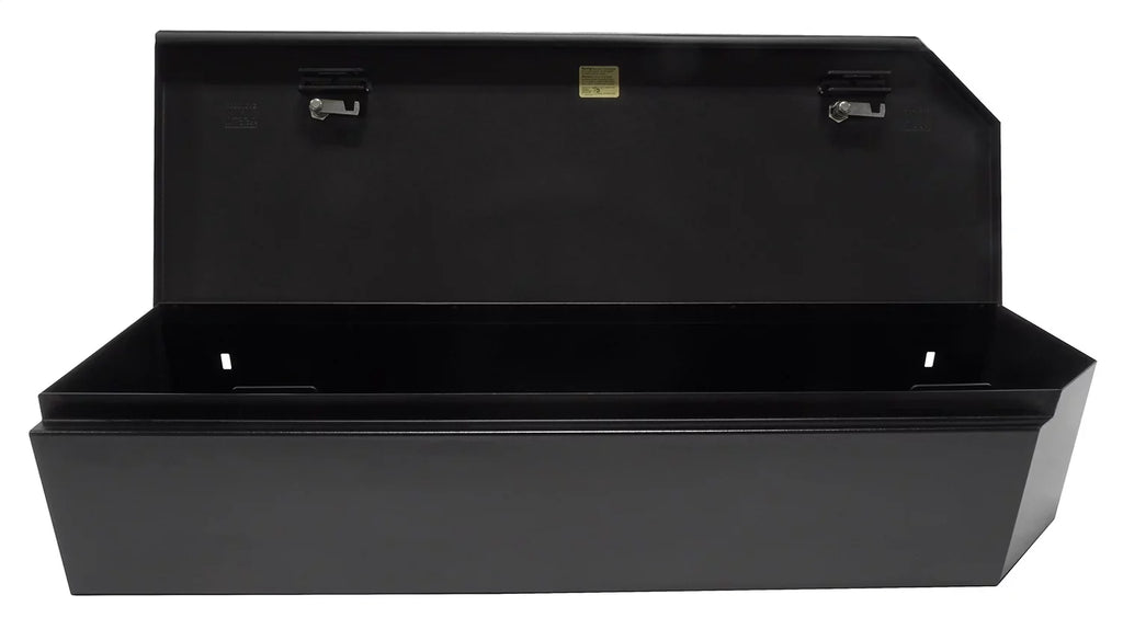Tuffy Security Products 344-01 Under Seat Lockbox - 2/3 Length; Black; 2015-Current Ford F150 SuperCrew; 2017-Current Ford SuperDuty SuperCrew