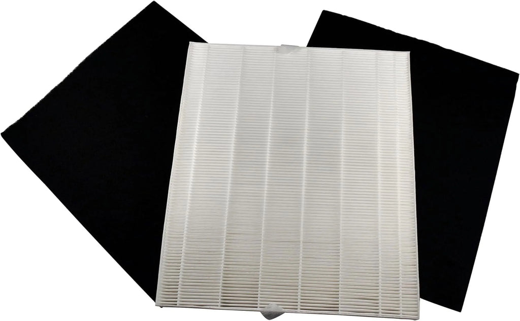 HQRP AP-1512HH Replacement Filter Compatible with Coway Airmega AP1512HH Mighty; AP-1518R Airmega 200M Air Purifier; Part 3304899; 2 True HEPA Filter + 4 Activated Carbon Pre-Filters