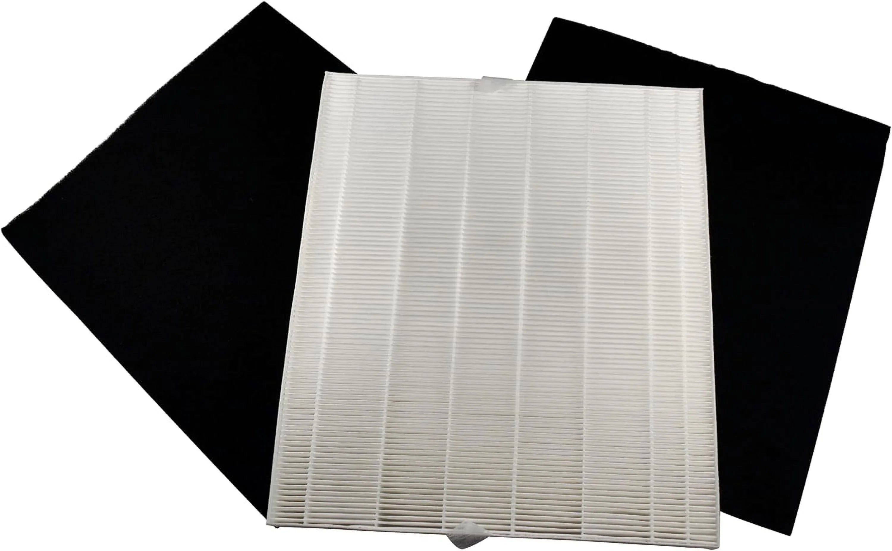 HQRP AP-1512HH Replacement Filter Compatible with Coway Airmega AP1512HH Mighty; AP-1518R Airmega 200M Air Purifier; Part 3304899; 2 True HEPA Filter + 4 Activated Carbon Pre-Filters