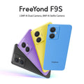 FreeYond F9S Unlocked Smart Phones; 2GB RAM & 64GB ROM Up To 4GB Extended RAM And 2TB ROM for Android 13 Phone; 4G Dual SIM; 3-Card Slots; 5000mAh; 6.6-millimeter SIM-Free & Unlocked Mobile Phones; Face ID;