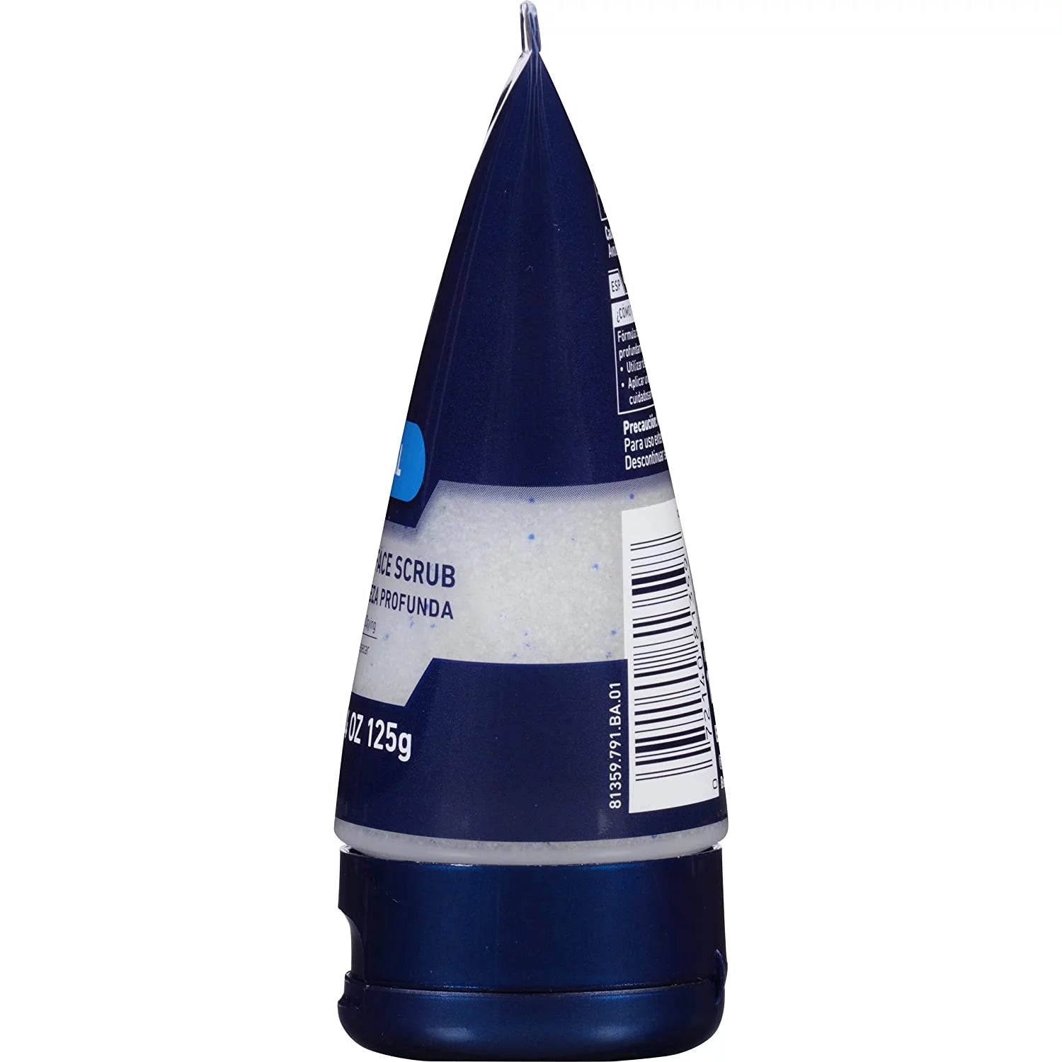 NIVEA FOR MEN Original; Deep Cleaning Face Scrub 4.4 oz (Pack of 6)