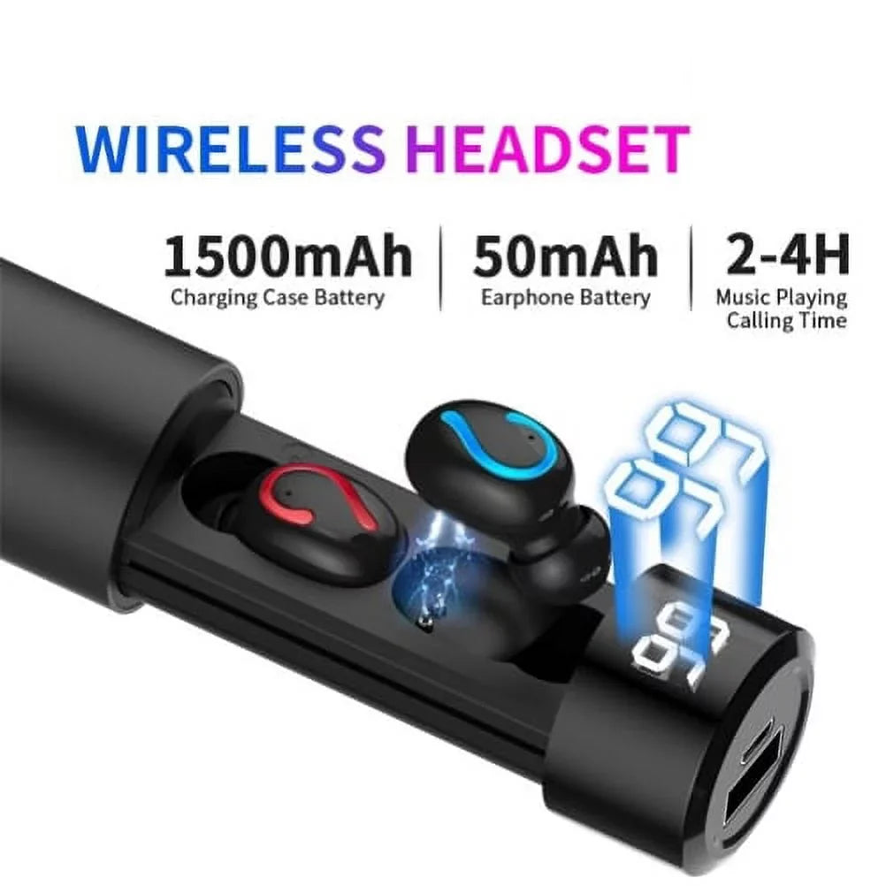 Earbuds Wireless TWS Headphones Earphones True Wireless Stereo Headset R2R for Samsung Galaxy TabPRO 8.4 Tab 3 8.0 7.0 4 10.1 SM-T530 2 10.1; S5 Active; S10 5G On5 Note 9 8 5 NotePRO 12.2 4 3