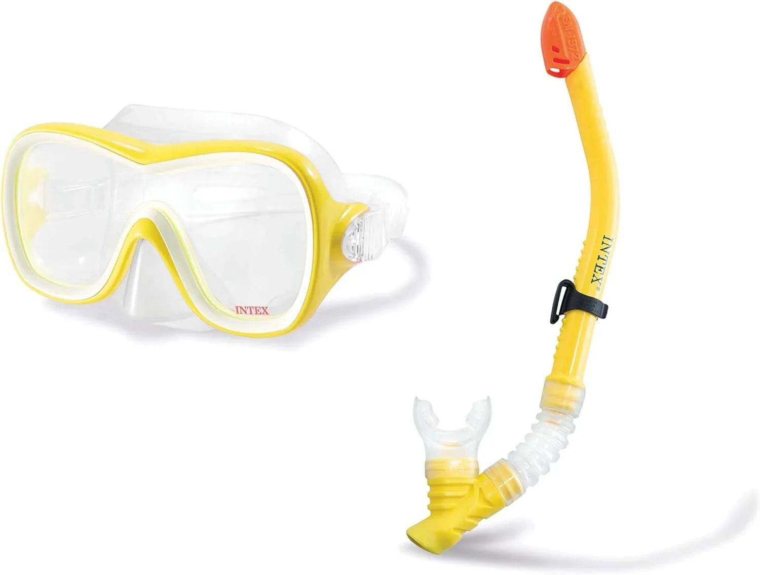 Hypoallergenic Latex Mask & Easy Flow Snorkel Swim Set