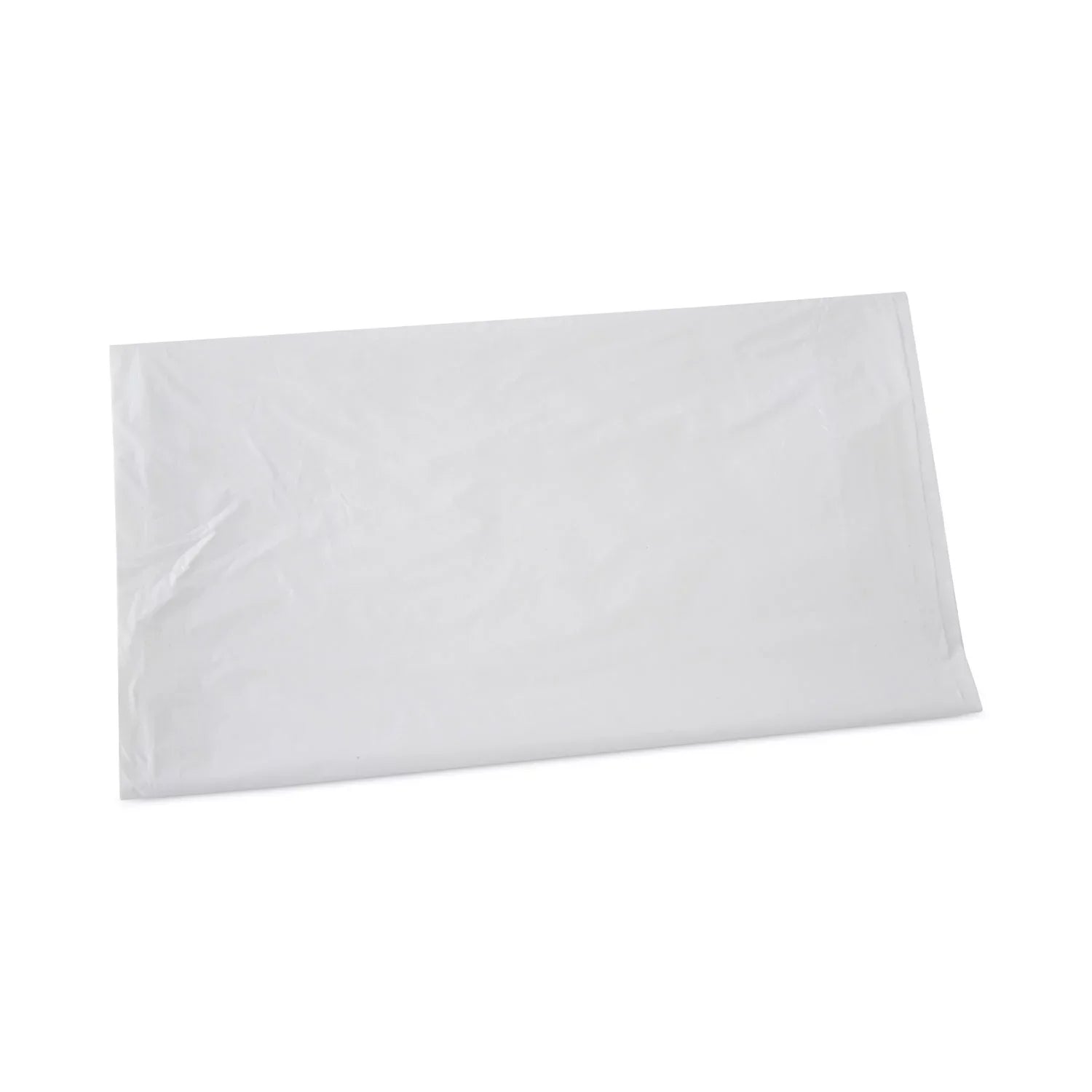 Boardwalk Linear Low Density Industrial Trash Bags; 45 gal; 0.9 mil; 40 x 46; White; 100/Carton