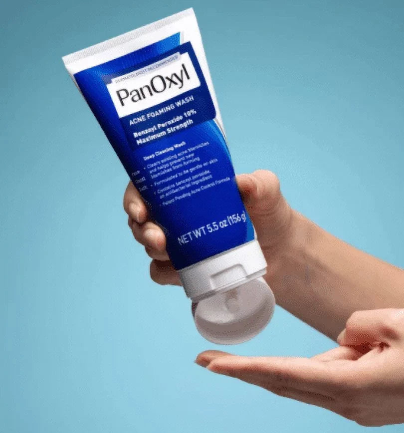 PanOxyl 10% Acne Foaming Wash 5.5 oz (Pack of 3)