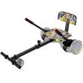Hoverboard Seat Attachment; Adjustable Hoverboards Accessories; Compatible with 6.5"/ 8"/ 10" Hoverboards for Kids; Graffiti