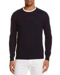 Bloomingdale's TRUE NAVY Cotton Blend Crewneck Sweater; US Small