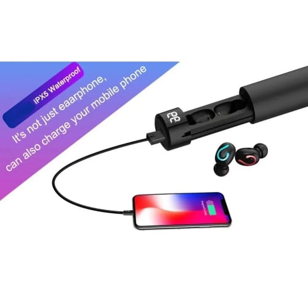 Earbuds Wireless TWS Headphones Earphones True Wireless Stereo Headset R2R for Samsung Galaxy TabPRO 8.4 Tab 3 8.0 7.0 4 10.1 SM-T530 2 10.1; S5 Active; S10 5G On5 Note 9 8 5 NotePRO 12.2 4 3