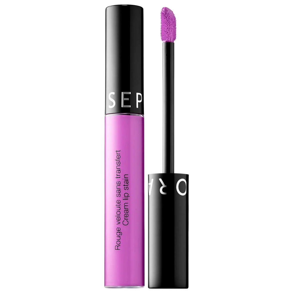 SEPHORA COLLECTION Cream Lip Stain Liquid Lipstick - 102 Lavender Purple - matte lavender purple - 0.169 oz/5 mL