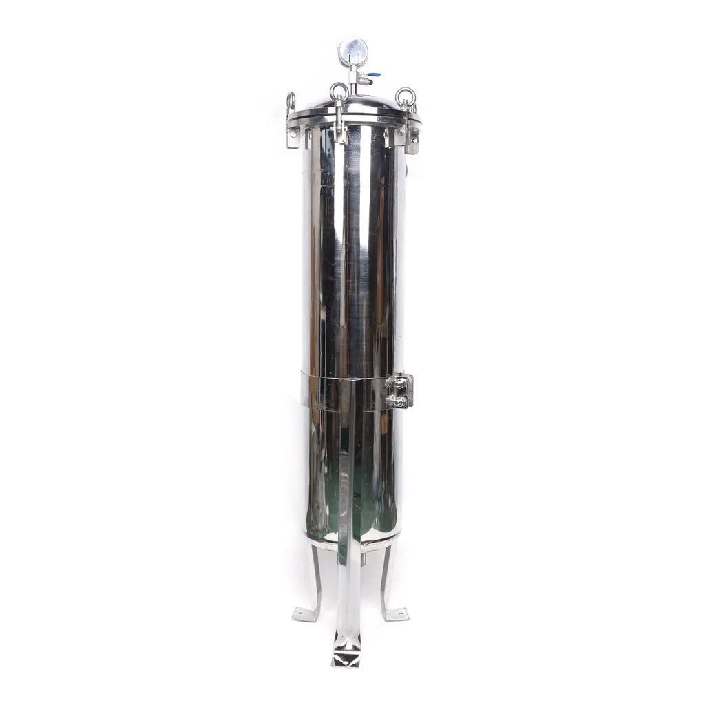 High Pressure Bag Filter Housing 2in NPT In/Out Stainless Steel 150PSI