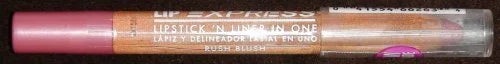3 Pack Maybelline Lip Express Lipstick & Liner in One; Rush Blush. 1 Pencil LipExpress.
