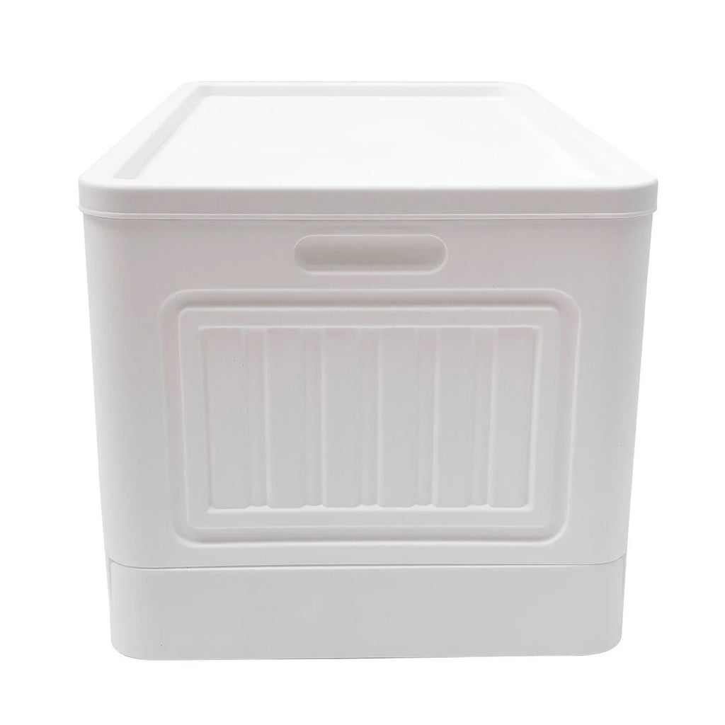 Collapsible Storage Box Stackable Closet Organizer Plastic Car Organizer Dorm