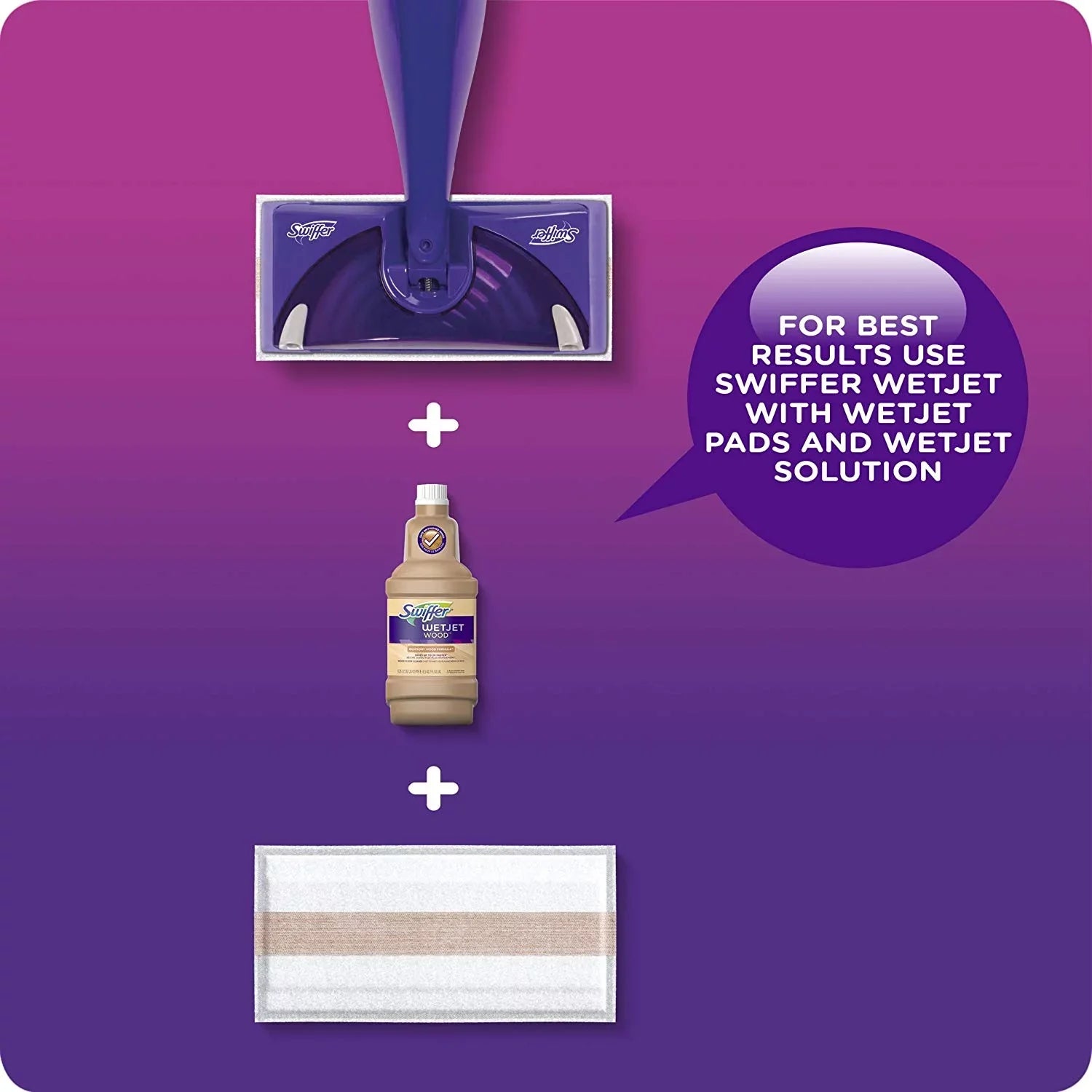 Swiffer WetJet Apply Mop Starter Kit; 16.9 fl oz
