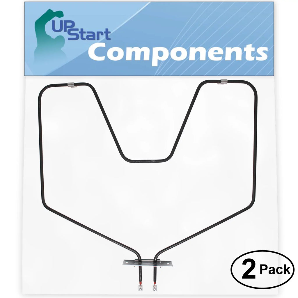 2-Pack Replacement for General Voltage-driven RC777*W2 Bake Element - Compatible with General Voltage-driven WB44X5082 Oven Heating Element