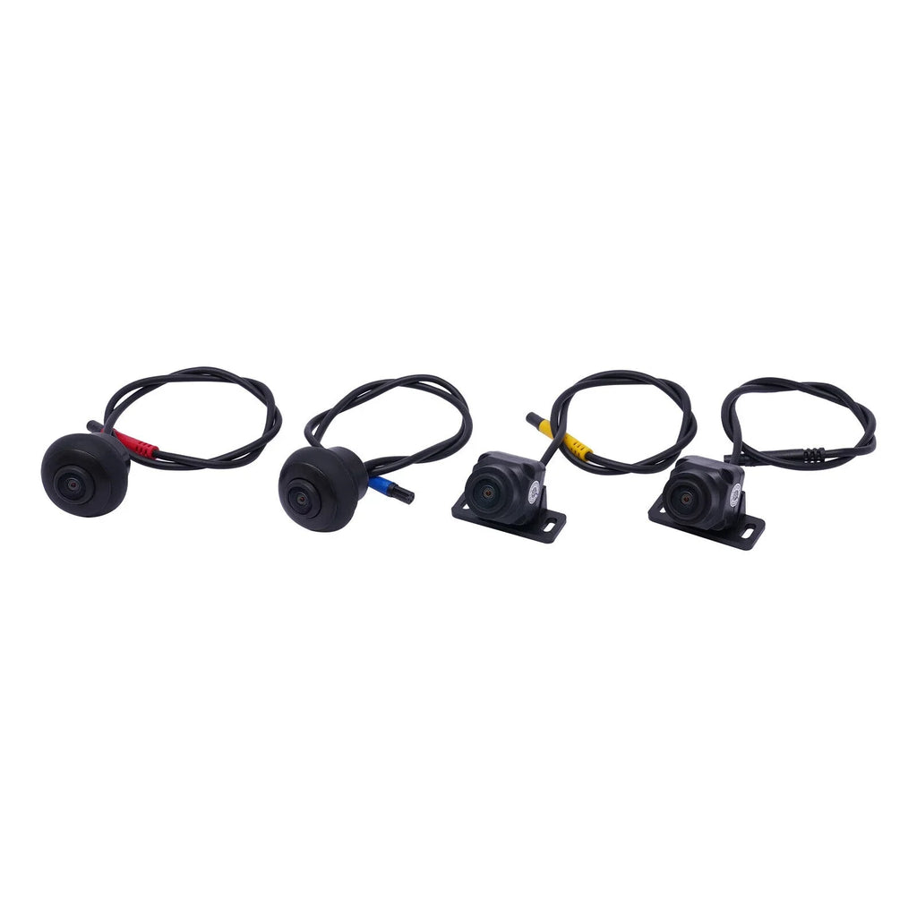 ZhdnBhnos 360° Bird View Panoramic System Rear View 4-Camera Kit 1080P Car DVR Recording Night Vision Recorder