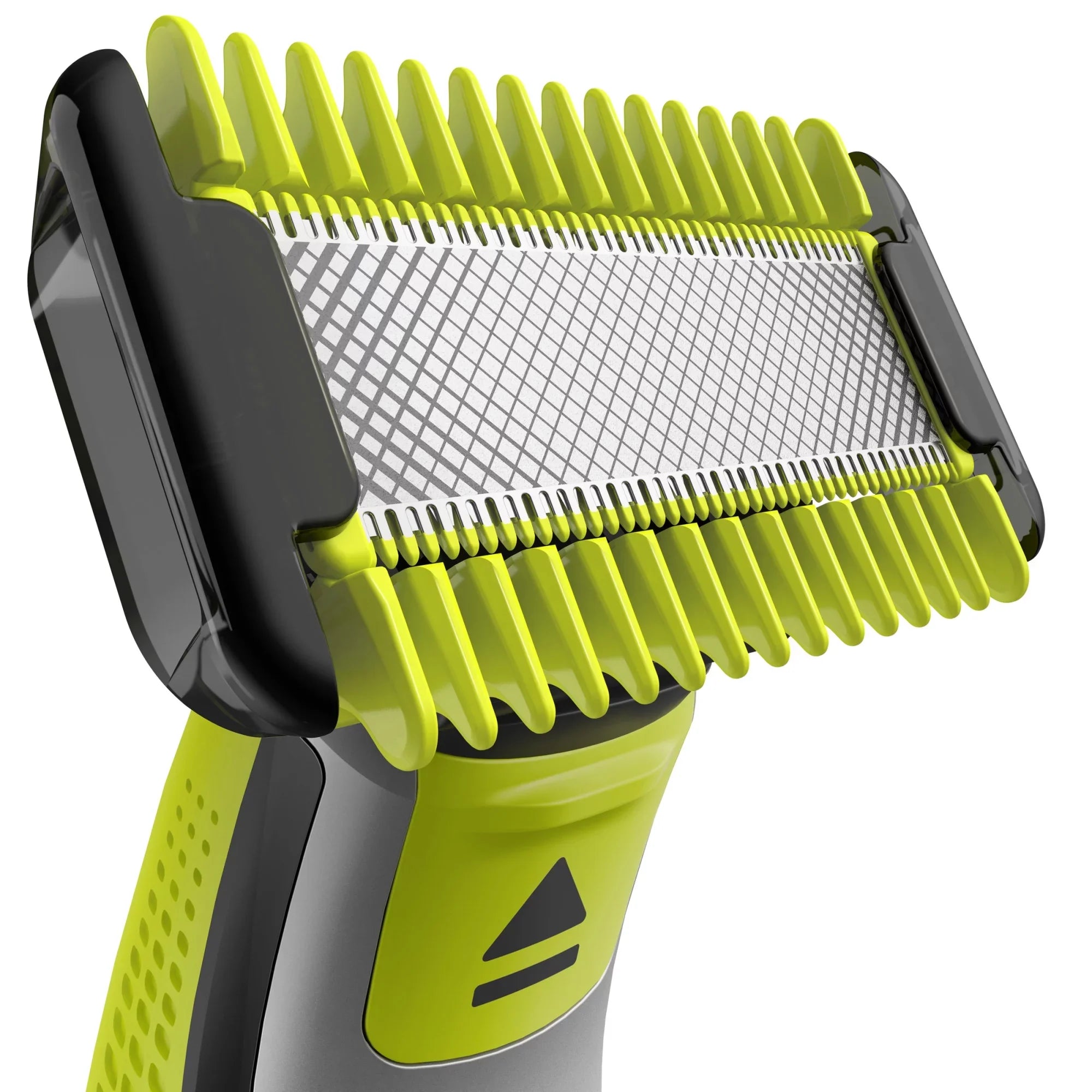 Philips Norelco OneBlade Face + Body Hybrid Current-activated Trimmer and Shaver QP2630/70 - Black; Green; & Silver